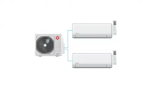 Мульти-сплит система Kentatsu SEMPAI DC Inverter K2MRB40HZRN1 / KSGPА26HZRN1 + KSGPА26HZRN1