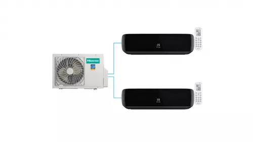 Мульти-сплит система Hisense PREMIUM FM DC INVERTER AMW2-14U4RGC / AMS-09UW4RVETG00(B) + AMS-09UW4RVETG00(B)