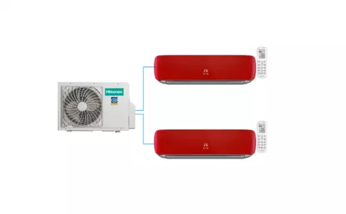 Мульти-сплит система Hisense PREMIUM FM DC INVERTER AMW2-14U4RGC / AMS-09UW4RVETG00(S) + AMS-09UW4RVETG00(S)