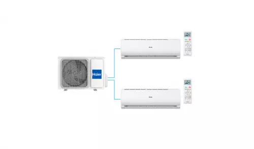 Мульти-сплит система Haier LEADER 2U50S2SM1FA-3 / AS09TS6HRA-M + AS09TS6HRA-M