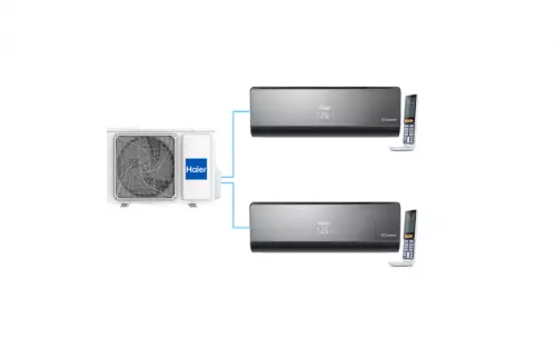 Мульти-сплит система Haier LIGHTERA 2U50S2SM1FA-3 / AS12NS6ERA-B + AS12NS6ERA-B
