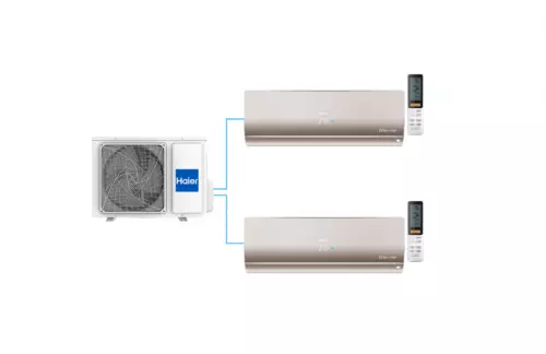 Мульти-сплит система Haier FLEXIS 2023 2U50S2SM1FA-3 / AS25S2SF2FA-G + AS35S2SF2FA-G