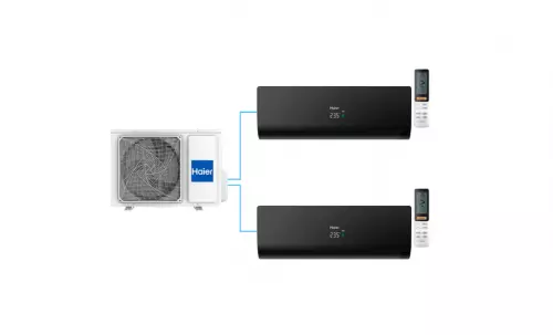 Мульти-сплит система Haier FLEXIS 2023 2U50S2SM1FA-3 / AS25S2SF2FA-B + AS35S2SF2FA-B