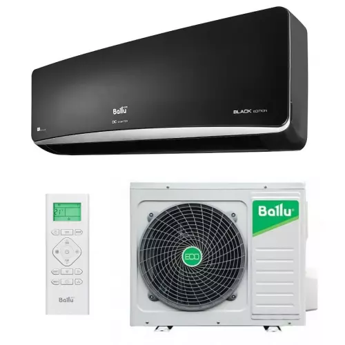 Сплит-система Ballu Platinum DC Inverter Black Edition BSPI-10HN8/BL/EU